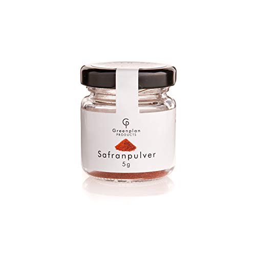Echter Safran - gemahlen Premium-Qualität 5 g im Glas ISO Cat. I Safran Pulver von - Greenplan Products Echter Safran - gemahlen Premium-Qualität 5 g im Glas ISO Cat. I Safran Pulver von - Greenplan Products von Greenplan Products