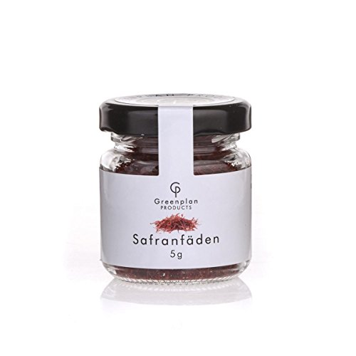 Echte Safran-Fäden Premium-Qualität 5 g im Glas ISO Cat. Safran in Fäden von - Greenplan Products Echte Safran-Fäden Premium-Qualität 5 g im Glas ISO Cat. Safran in Fäden von - Greenplan Products von Greenplan Products