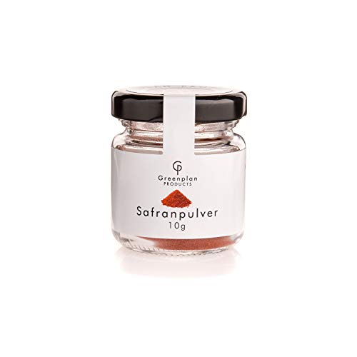 Echter Safran - gemahlen Premium-Qualität 10 g im Glas ISO Cat. I Safran Pulver von - Greenplan Products Echter Safran - gemahlen Premium-Qualität 10 g im Glas ISO Cat. I Safran Pulver von - Greenplan Products von Greenplan Products