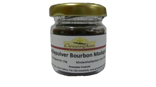 Greenplan Products - Vanillepulver Bourbon Madagascar - 15g von Greenplan Products
