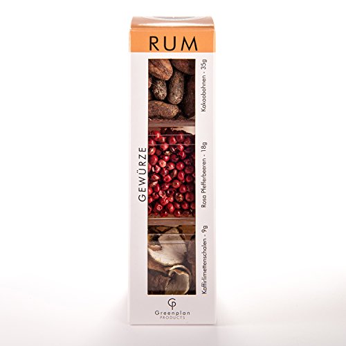 Rum Gewürzbox Special-Edition 3-er Set Rum Botanicals Rum-Tonic Gewürze Rum-Set Rum-Gewürze Kit Botanical´s - Greenplan Products von Greenplan Products
