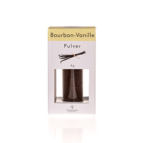 Vanillepulver Bourbon Madagaskar - gemahlene Vanille Schoten - 4 g von Greenplan Products