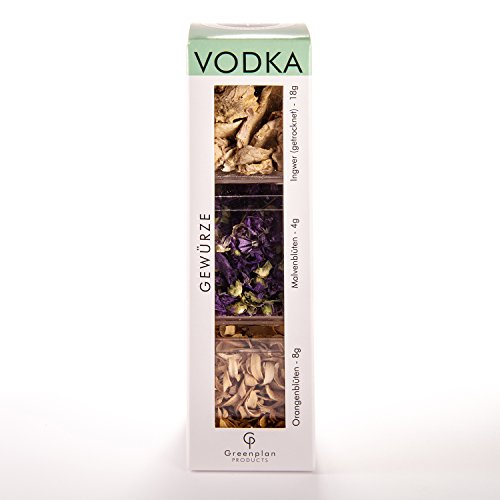 Wodka Vodka Botanicals 3-er Set - Greenplan Products - Special-Edition Vodka -Tonic Sex on the Beach Long Island Iced Tea 3 Gewürze Malvenblüten, Ingwer, Orangenblüten Just Spices Vodka Set mit 3 verschiedenen Gewürzen und Botanicals selber machen Wodka -Gewürze Kit Wodka Vodka Botanicals 3-er Set - Greenplan Products - Special-Edition Vodka -Tonic Sex on the Beach Long Island Iced Tea 3 Gewürze Malvenblüten, Ingwer, Orangenblüten Just Spices Vodka Set mit 3 verschiedenen Gewürzen und Botanicals selber machen Wodka -Gewürze Kit von Greenplan Products