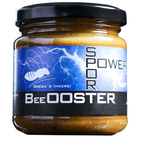BeeOOSTER Sport Power 250g – Honig mit Blütenpollen, Gelée Royale, Ginseng & Propolis – Natürliche Bienenkraft für bewusste Genießer BeeOOSTER Sport Power 250g – Honig mit Blütenpollen, Gelée Royale, Ginseng & Propolis – Natürliche Bienenkraft für bewusste Genießer von Grega´s Imkerei