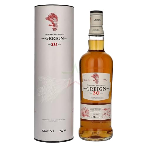 Greign 20 Years Old Single Grain Scotch Whisky 40,00% 0,70 lt. von Greign