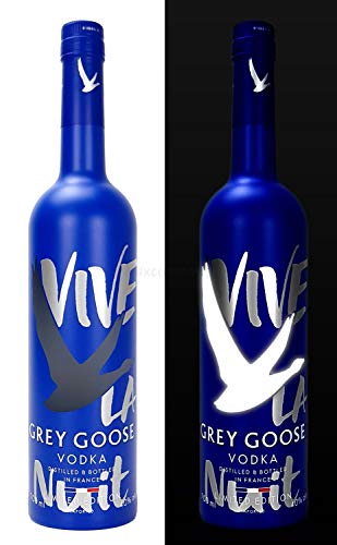 Grey Goose Vodka Vive La Nuit Limited Edition 700ml (40% Vol) - Mit LED Beleuchtung -[Enthält Sulfite] von Grey Goose-Grey Goose