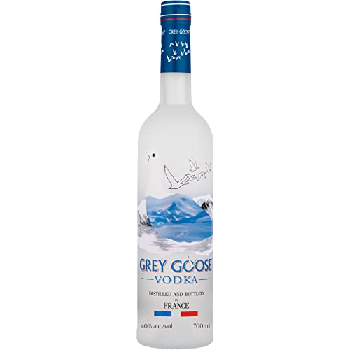 GREY GOOSE Premium-Vodka aus Frankreich mit 100 % französischem Weizen und natürlichem Quellwasser, 40% Vol., 70 cl/700 ml von Grey Goose