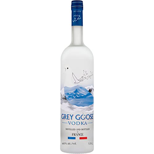 GREY GOOSE Premium-Vodka aus Frankreich mit 100 % französischem Weizen und natürlichem Quellwasser, 40% Vol., 150 cl / 1,5 l von Grey Goose