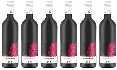 6x Dornfelder Rotwein Brillant 2021 - Gries, Pfalz - Rotwein von Gries