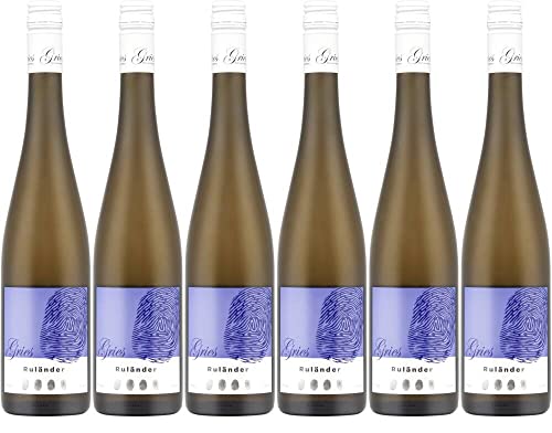 6x Ruländer Individualist 2021 - Gries, Pfalz - Weißwein von Gries