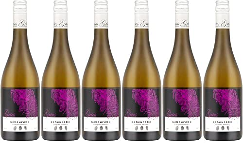 6x Scheurebe feinherb Komplex 2021 - Gries, Pfalz - Weißwein von Gries