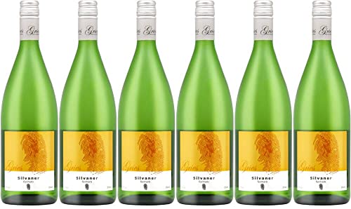 6x Silvaner feinherb Basis 2022 - Gries, Pfalz - Weißwein von Gries