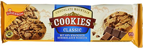Griesson Chocolate Mountain Cookies,14er Pack (14x 150 g Packung) von Griesson