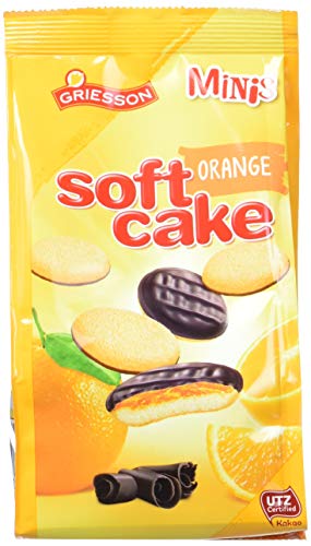 Griesson Soft Cake Minis, Orange, 12er Pack (12 x 125 g Beutel) von GRIESSON-DE BEUKELAER