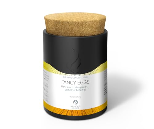 Grillfürst Rührei-Gewürzmischung Fancy Eggs - 120g, Hochwertige Keramikdose mit Korkdeckel, Ideal für Ei-Speisen und Gemüse Grillfürst Rührei-Gewürzmischung Fancy Eggs - 120g, Hochwertige Keramikdose mit Korkdeckel, Ideal für Ei-Speisen und Gemüse von Grillfürst