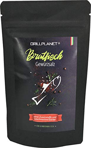 Bratfisch Gewürzsalz FÜR Pfanne Grill und Steckerlfisch Fischgewürzmischung Bratfisch Gewürzsalz FÜR Pfanne Grill und Steckerlfisch Fischgewürzmischung von GRILLPLANET