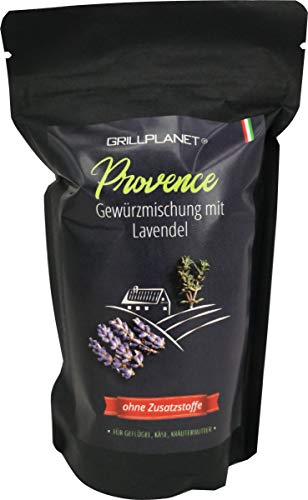 Grillplanet Kräuter der Provence Frankreich Kräutermischung Gewürzmischung 100g im Aromabeutel frei von Zusatzstoffen von GRILLPLANET