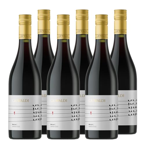 Merlot Garda DOC "Griwaldi" Rotwein Venetien trocken (6 x 0.75l) von Griwaldi