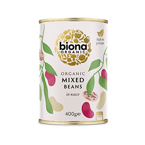 Biona Organic Canned Mixed Beans 400 g (Pack of 12) von GroceryCentre