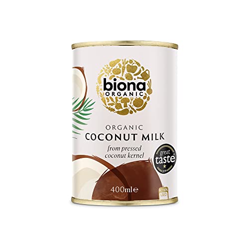 Biona Organic Coconut Milk 400 ml (Pack of 6)