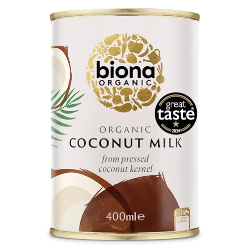 Biona Organic Coconut Milk 400 ml (Pack of 6)