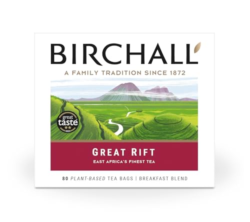 Birchall Great Rift 80 Tea Bags (Pack of 5) von GroceryCentre