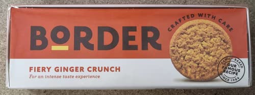Border Biscuits Spicy Ginger Crunch (pack of 6) von GroceryCentre