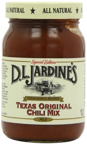 D. L. Jardine's All Natural Cowboy Mild Chilli Mix 453 g (Pack of 3)