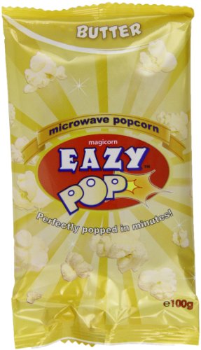 Eazy Pop Butter Popcorn 100 g (Pack of 16) von GroceryCentre