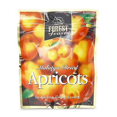 Forest Feast Premium Fruit Doypacks Malatya Apricots 250 g (Pack of 4) von GroceryCentre