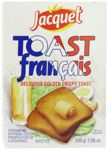 Jacquet Toast Francais 200 g (Pack of 8) von GroceryCentre