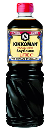 Kikkoman Soy Sauce 1 Litre (Pack of 6) von Kikkoman