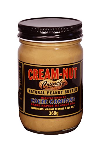 Koeze Cream Nut Crunchy All Natural Peanut Butter 16.5 oz (Pack of 2) von GroceryCentre
