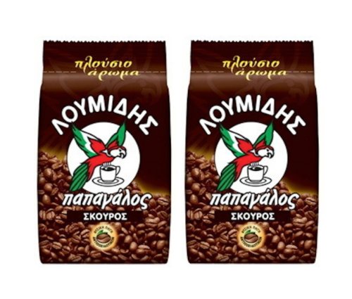 Loumidis Dark Traditional Greek Coffee 200g (Pack of 2) von GroceryCentre