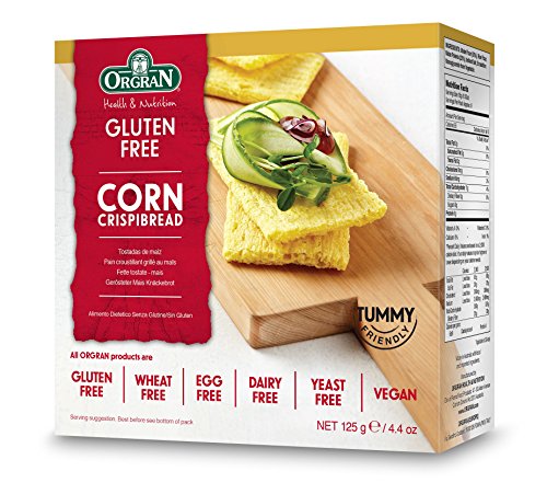 Orgran Free From Corn Crispbread 125 g (Pack of 6) von GroceryCentre