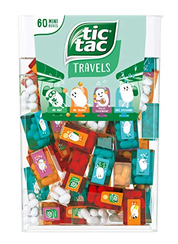 TIC TAC Box with 60 Mini Boxes (Each 3.9 Grams), ARTIFICIALLY Flavoured Mints von GroceryCentre