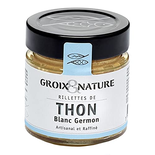 Groix et Nature, Französische Feinkost, Weißes Langflossenthunfisch Rillette, bretonische Art, 100 g von Groix et Nature