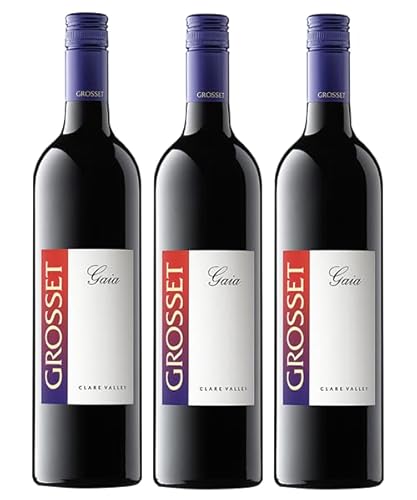 3x 0,75l - 2018 - Grosset Wines - Gaia - Clare Valley W.O. - Australien - Rotwein trocken 3x 0,75l - 2018 - Grosset Wines - Gaia - Clare Valley W.O. - Australien - Rotwein trocken von Grosset Wines