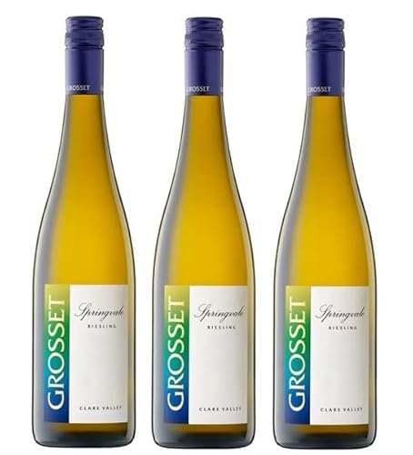 3x 0,75l - 2022 - Grosset Wines - Springvale - Riesling - Clare Valley W.O. - Australien - Weißwein trocken 3x 0,75l - 2022 - Grosset Wines - Springvale - Riesling - Clare Valley W.O. - Australien - Weißwein trocken von Grosset Wines