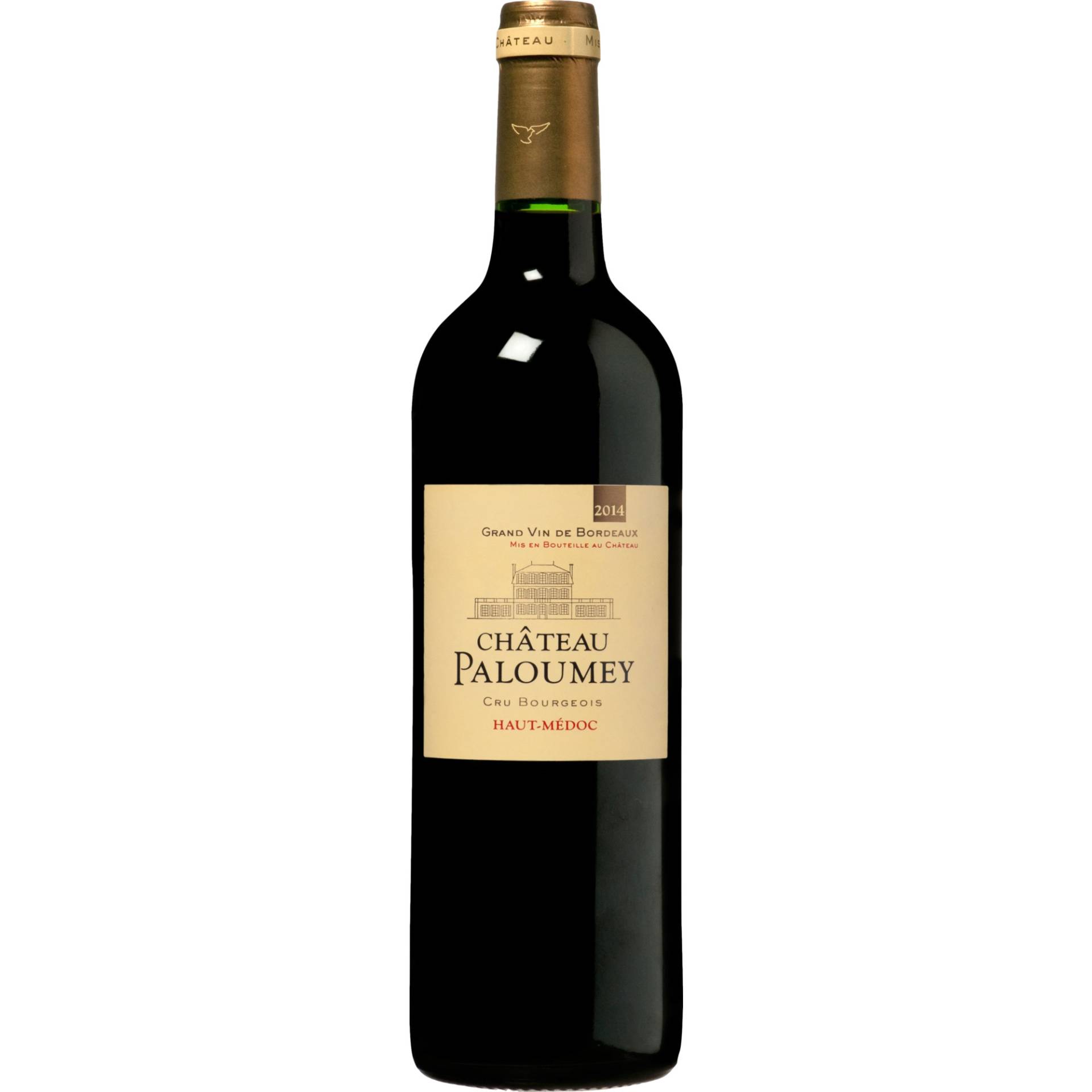 Château Paloumey, Haut-Médoc AOP, Bordeaux, 2014, Rotwein Château Paloumey, Haut-Médoc AOP, Bordeaux, 2014, Rotwein von Groupe Brun Distribution, 59 Quai des Chartrons, 33000 Bordeaux