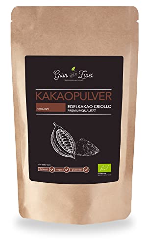 Bio Kakaopulver 150 g Criollo Edelkakao aus Westafrika. 100 % Criollo. von GrünHochZwei