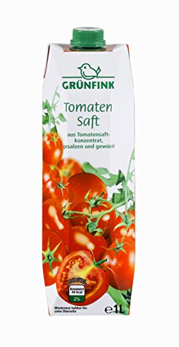 Grünfink Tomatensaft, 8er Pack (8 x 1 l) von Grünfink