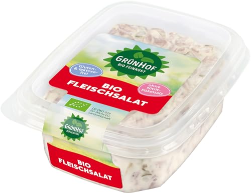 Grünhof Bio-Fleischsalat ohne Nitritpökelsalz (6 x 150 gr) von Grünhof