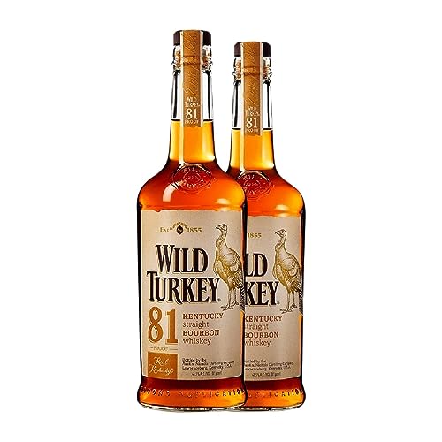 Bourbon Campari Wild Turkey 81 70 cl (Schachtel mit 2 Flaschen von 70 cl) von Distribuidor