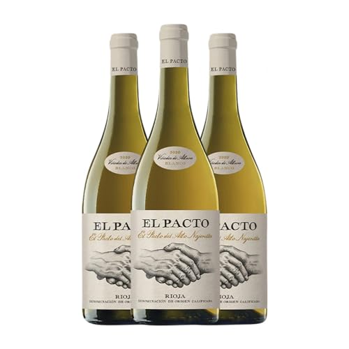 Vintae El Pacto Blanco Rioja 75 cl (Schachtel mit 3 Flaschen von 75 cl) von Grupo Vintae