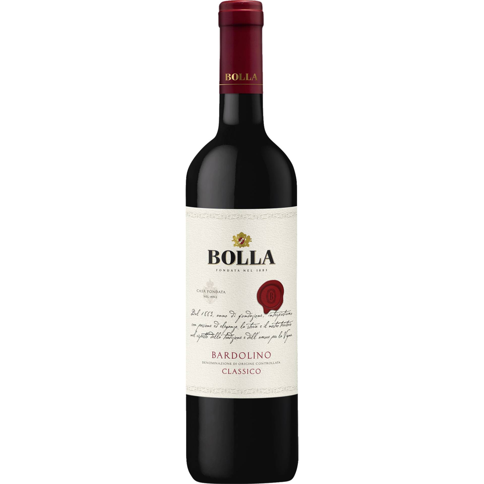 Bolla LA Doria Bardolino Classico, Bardolino DOC, Venetien, 2023, Rotwein von Gruppo Italiano Vini S.P.A., IT-37010 Pastrengo (VR)
