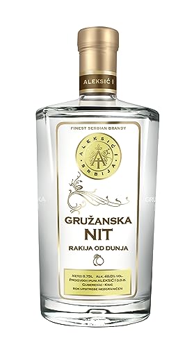 Quittenbrand - GRUZANSKA NIT - 0,75L (40% VOL) - FEINSTER SERBISCHER BRANDY/SCHNAPS von Gruzanska Nit