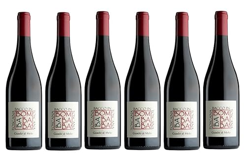 6x 0,75l - 2023er - Guado al Melo - Bombababà - Bacco in Toscana - Toscana I.G.P. - Italien - Rotwein trocken 6x 0,75l - 2023er - Guado al Melo - Bombababà - Bacco in Toscana - Toscana I.G.P. - Italien - Rotwein trocken von Guado al Melo