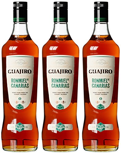 Guajiro Ronmiel de Canarias Flavoured (3 x 1 l) von ebaney