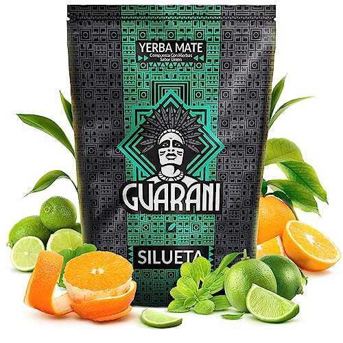 Mate Tee Guarani Silueta Mate Tee Elaborada anregender Yerba Mate aus Paraguay großes Paket (500g) von Guarani